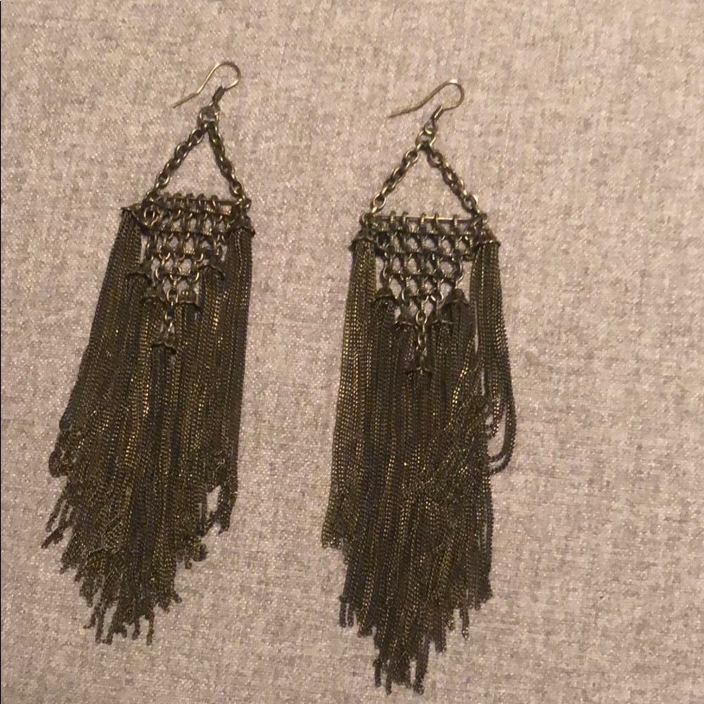 Gorgeous Brass Earrings